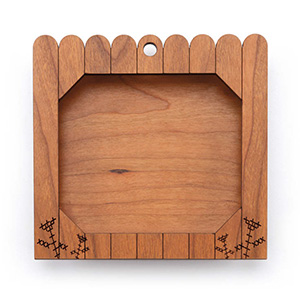 Garden Gate Ornament Frame